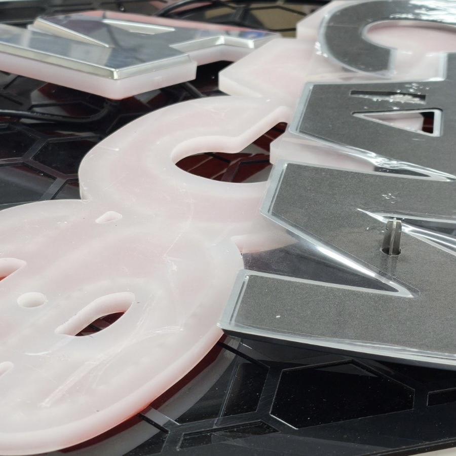 LED Front Grille Badge Backlight Base To Suit Scania 1 Backlight Base To Suit Scania
