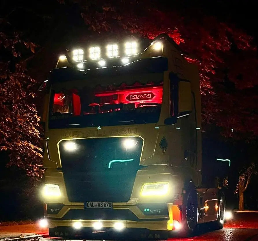 Truck led mirror / light board / wall mirror 70x18cm 3 A1bff7cfea3b96e3496432ecee516fe3