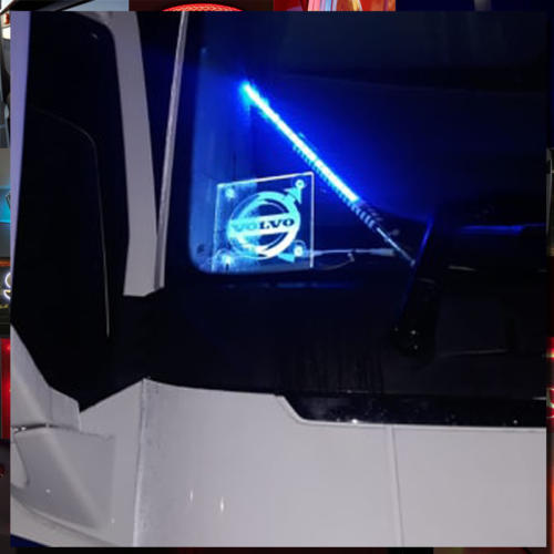 150x150mm LED Truck window signs